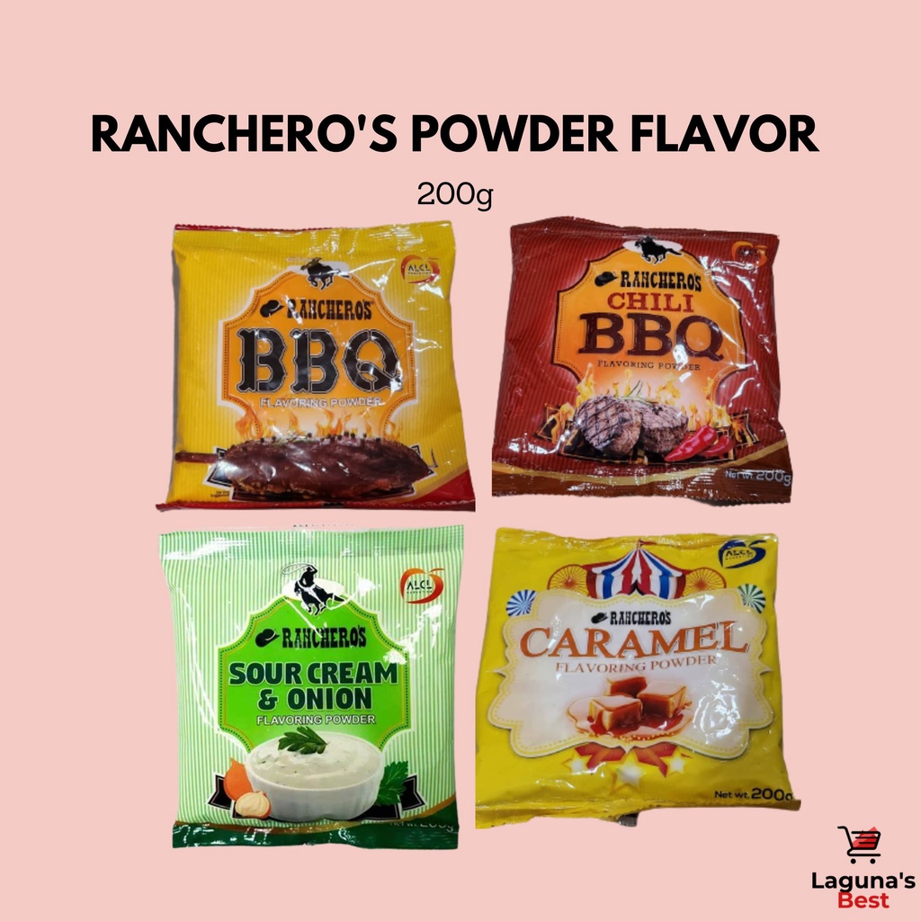 Ranchero's Powder Flavor for Chips, Popcorn and Fries 200g