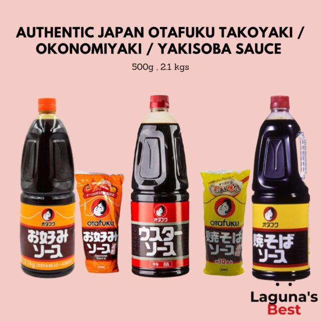Authentic Japan Otafuku Takoyaki / Okonomiyaki / Yakisoba Sauce 500g , 2.1 kgs