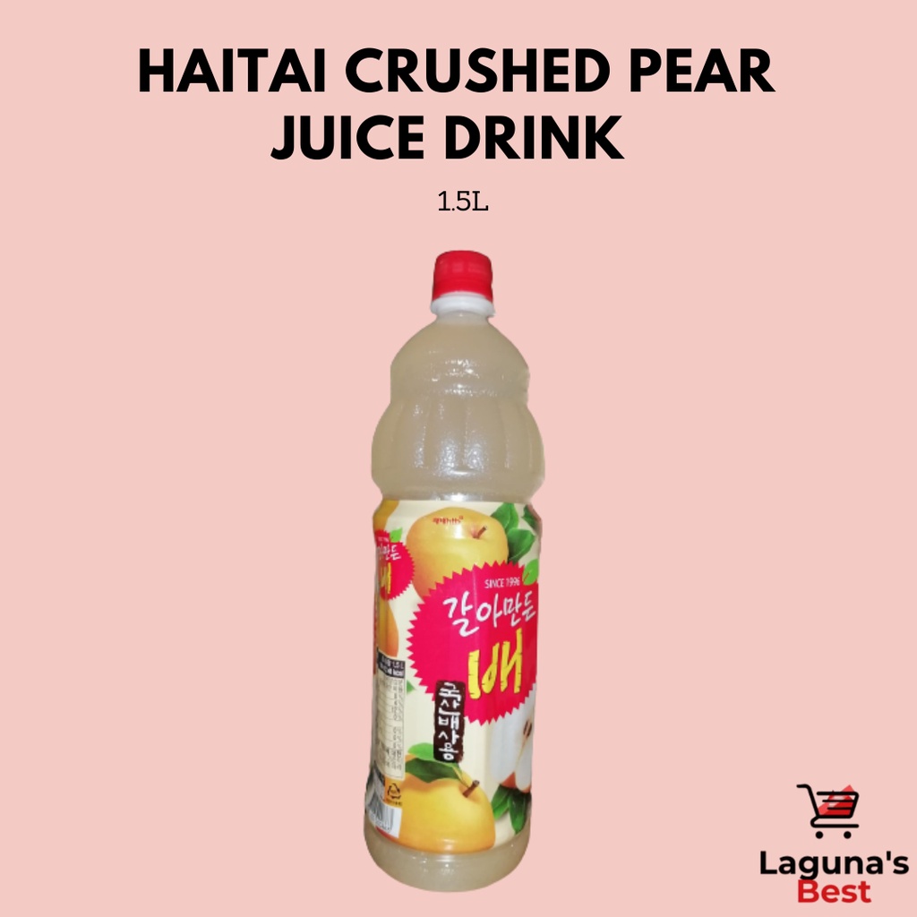 Korean Haitai Crushed Pear Juice Drink 1.5L