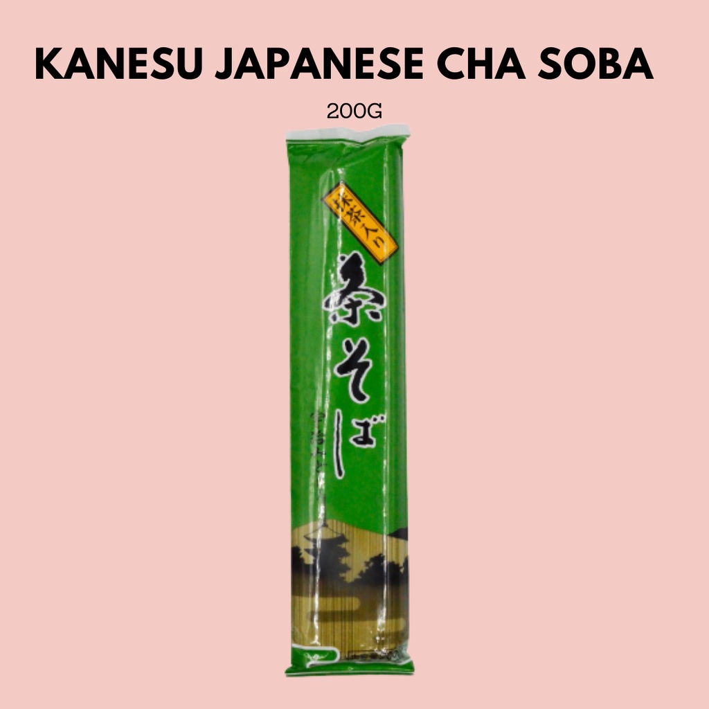 Kanesu Japanese Cha Soba Noodles 200G