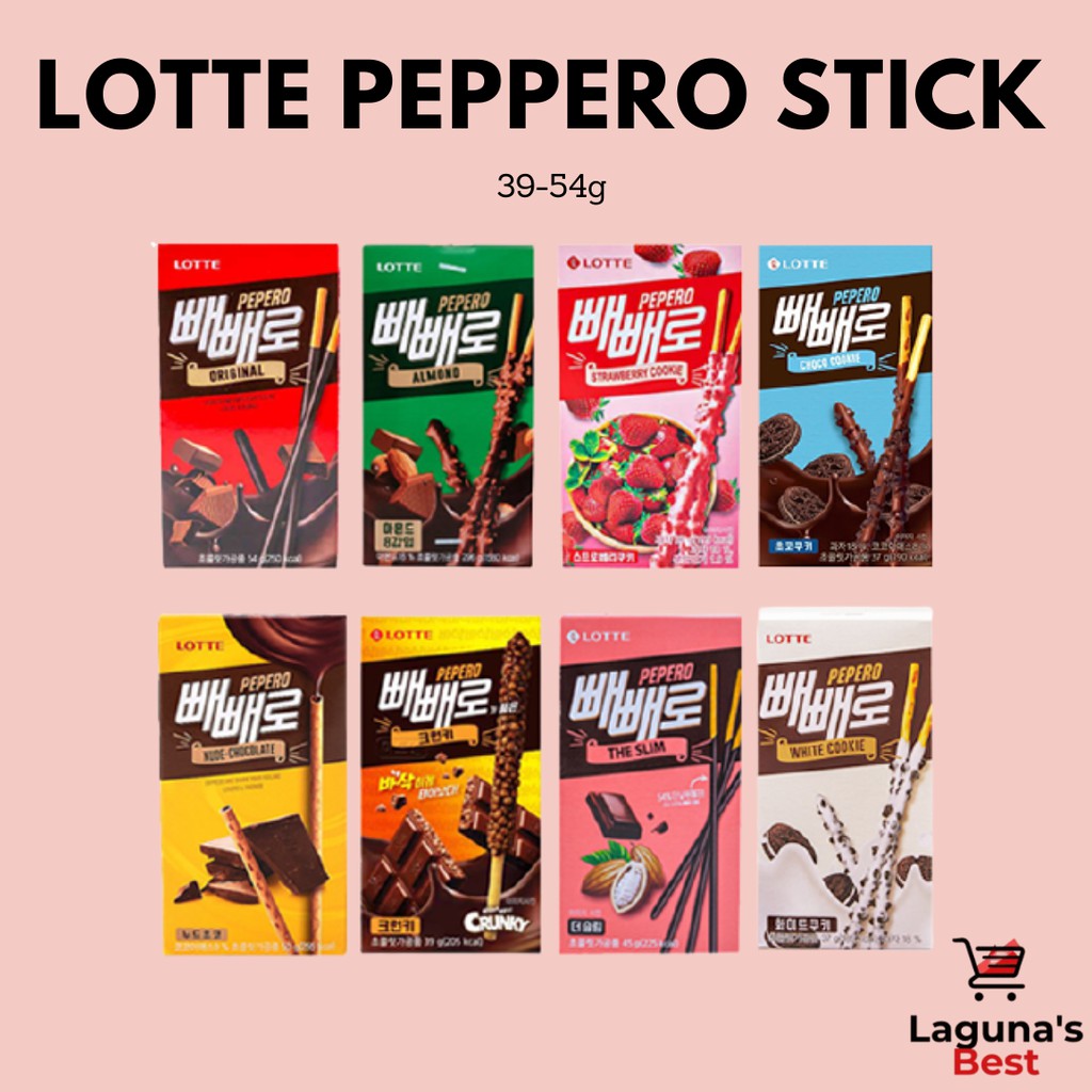 Lotte Peppero Pepero Chocolate-Covered Pretzel Stick