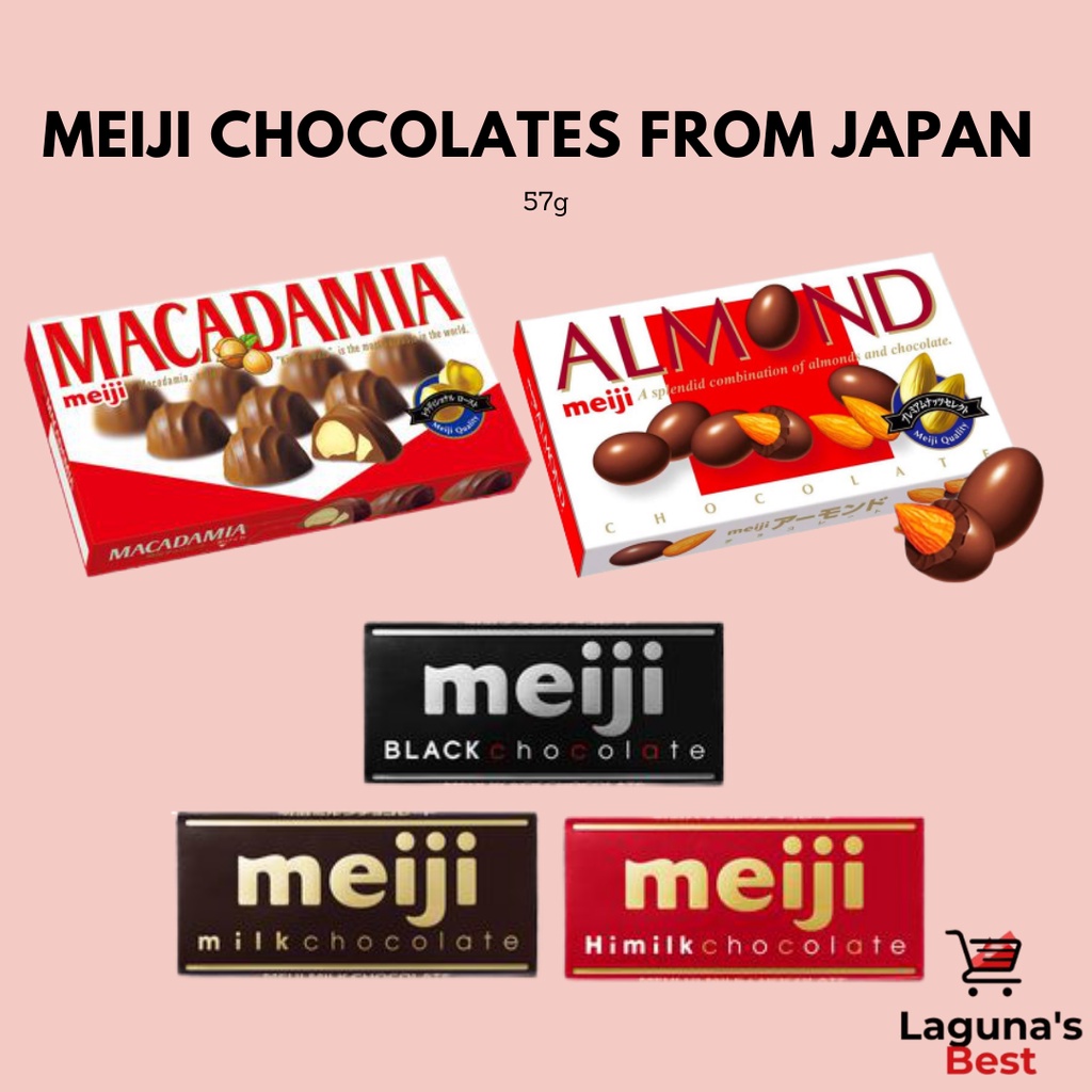 Meiji Chocolates from Japan Macadamia 63g / Almond 74g / Fujiya Chocolate / Anpanman Chocolate