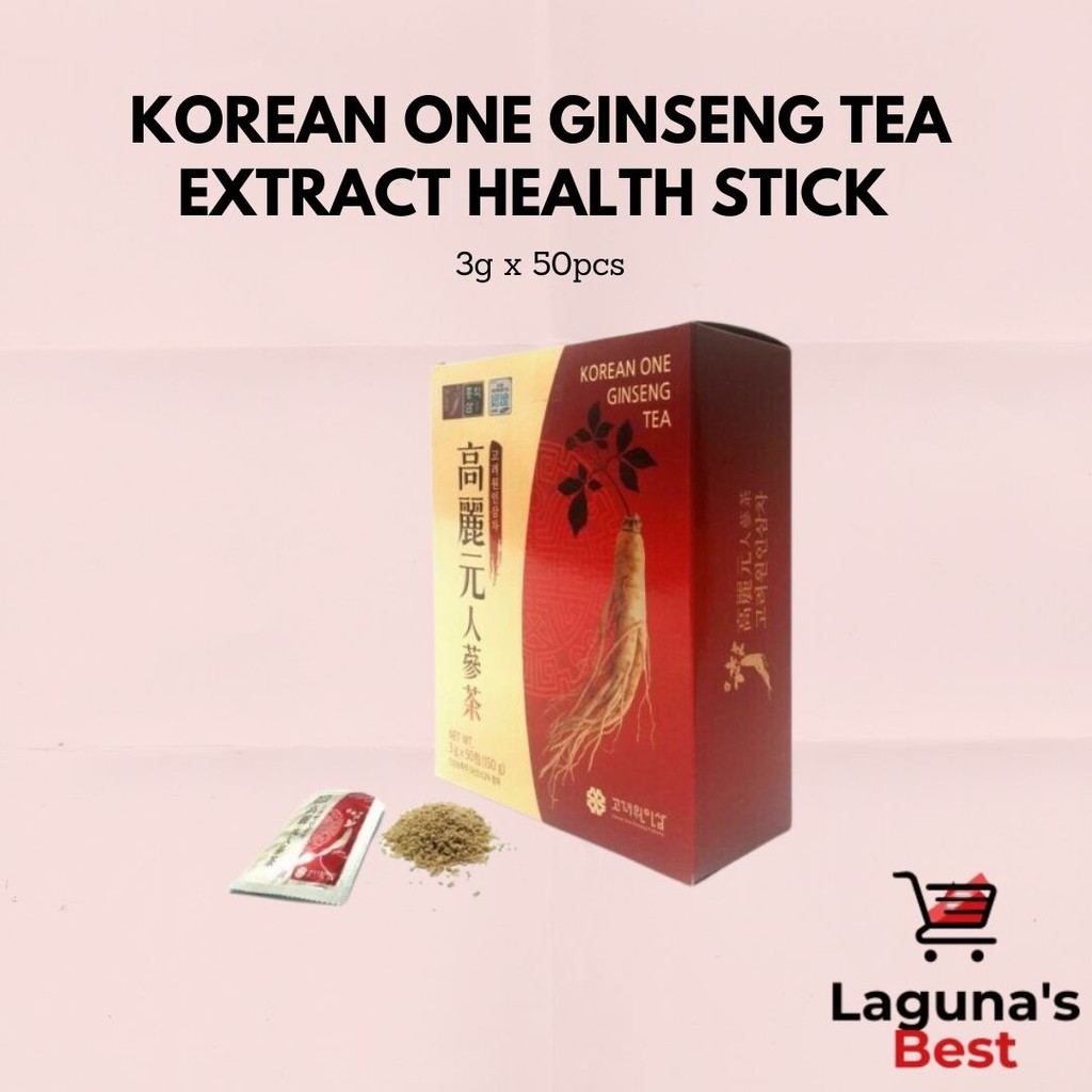 Korean One Ginseng Tea Extract Health Stick 3g x 50pcs