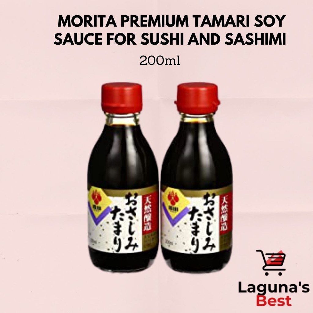 MORITA Premium Tamari Soy Sauce for Sushi and Sashimi 200ml