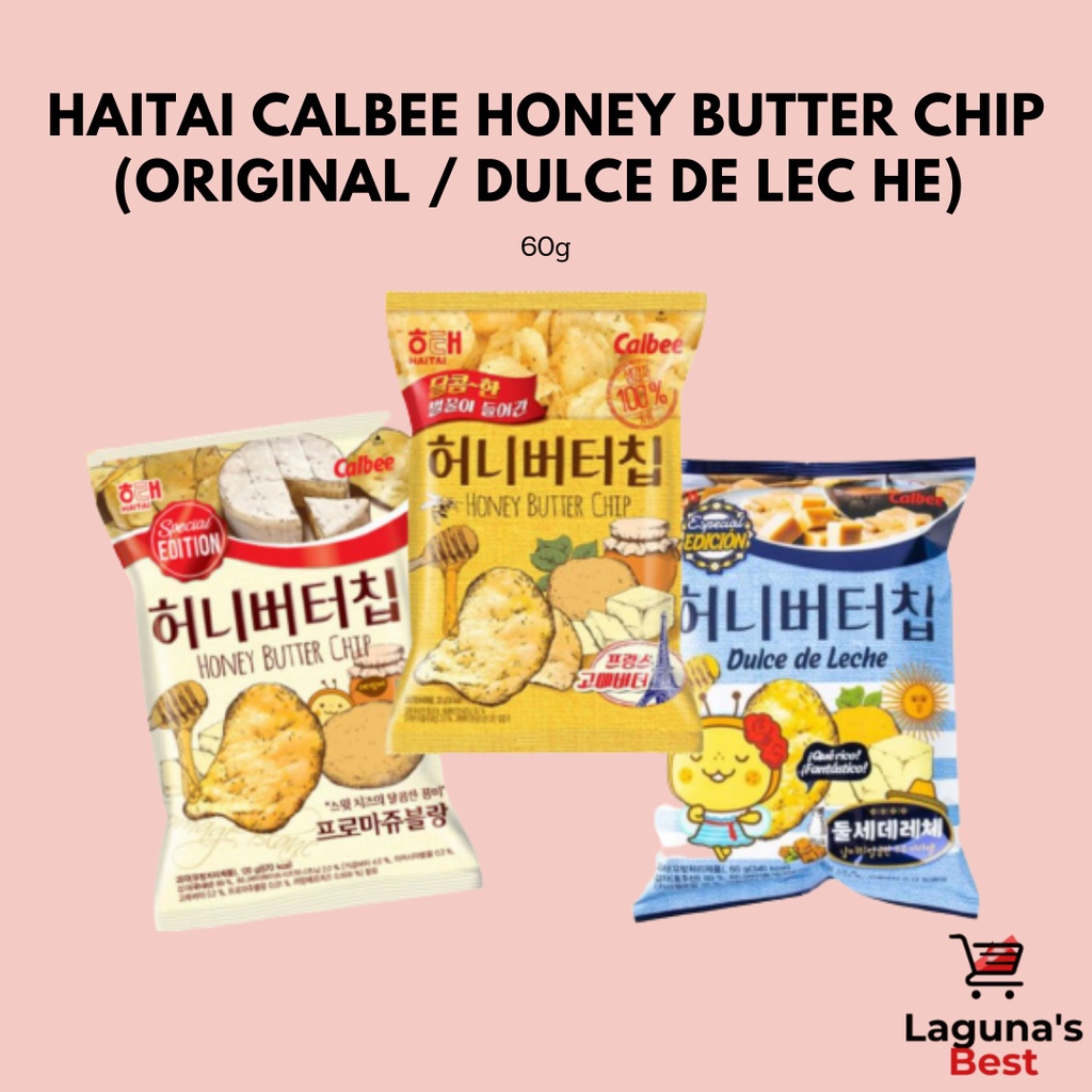 Haitai Calbee Honey Butter Chip (Original / Dulce de Lec he) 60g