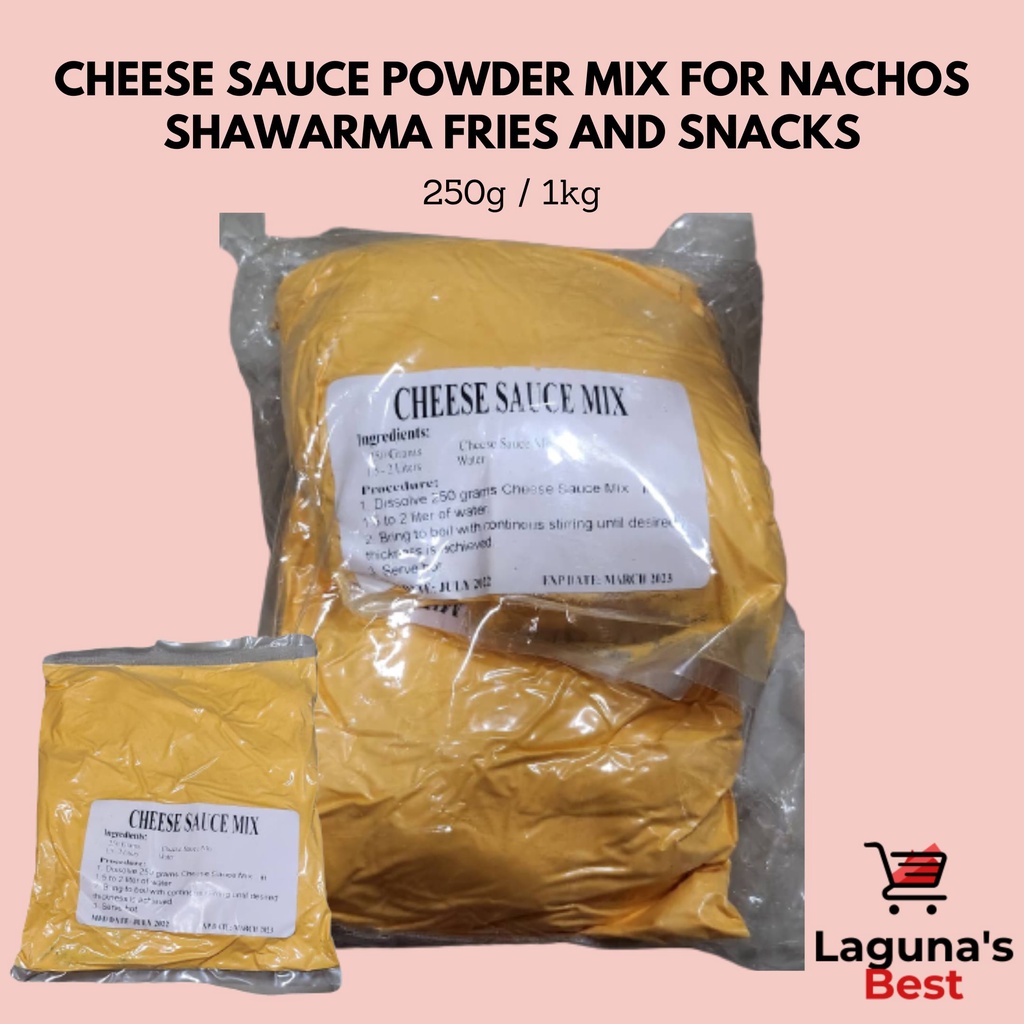 Cheese Sauce Powder Mix for Nachos, Shawarma, Fries and Snacks 250g / 1kg