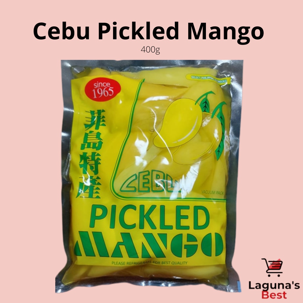 Cebu Pickled Mango Vacuum Pack 400g
