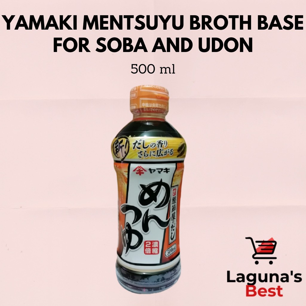 JAPAN YAMAKI MENTSUYU BROTH BASE FOR SOBA AND UDON, 500ML