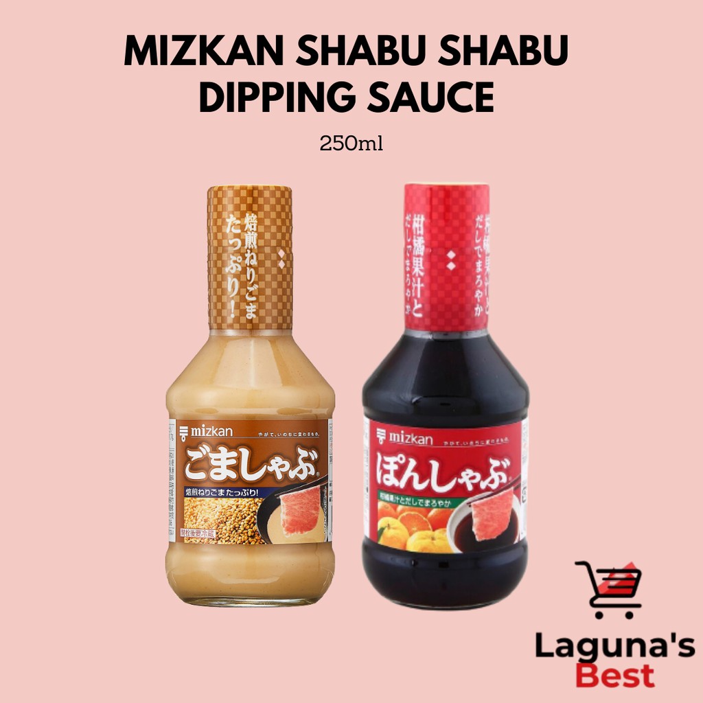 Mizkan Shabu Shabu Dipping Sauce Sesame / Citrus Soy 250ml