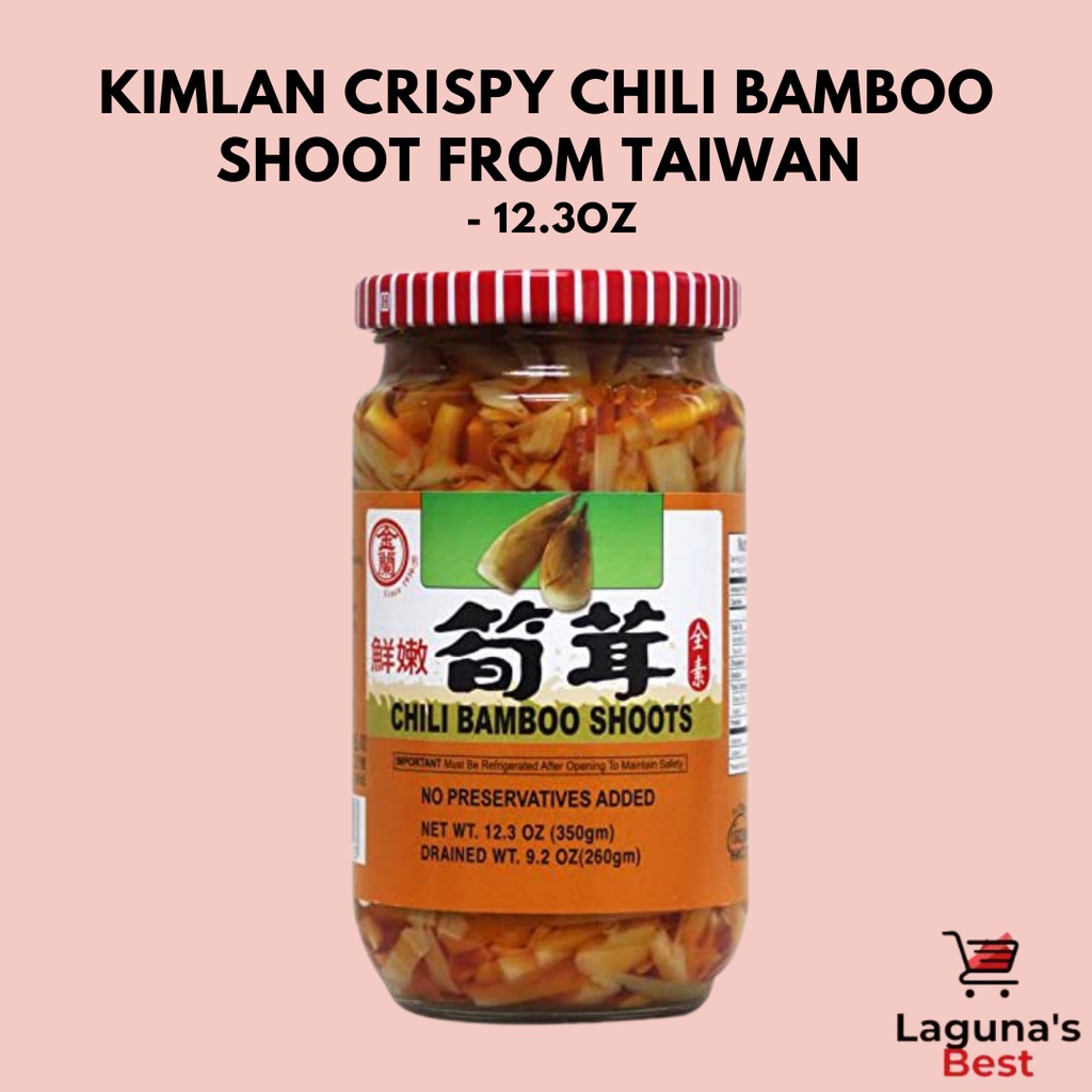 Kimlan Crispy Chili Bamboo Shoot from Taiwan - 12.3oz