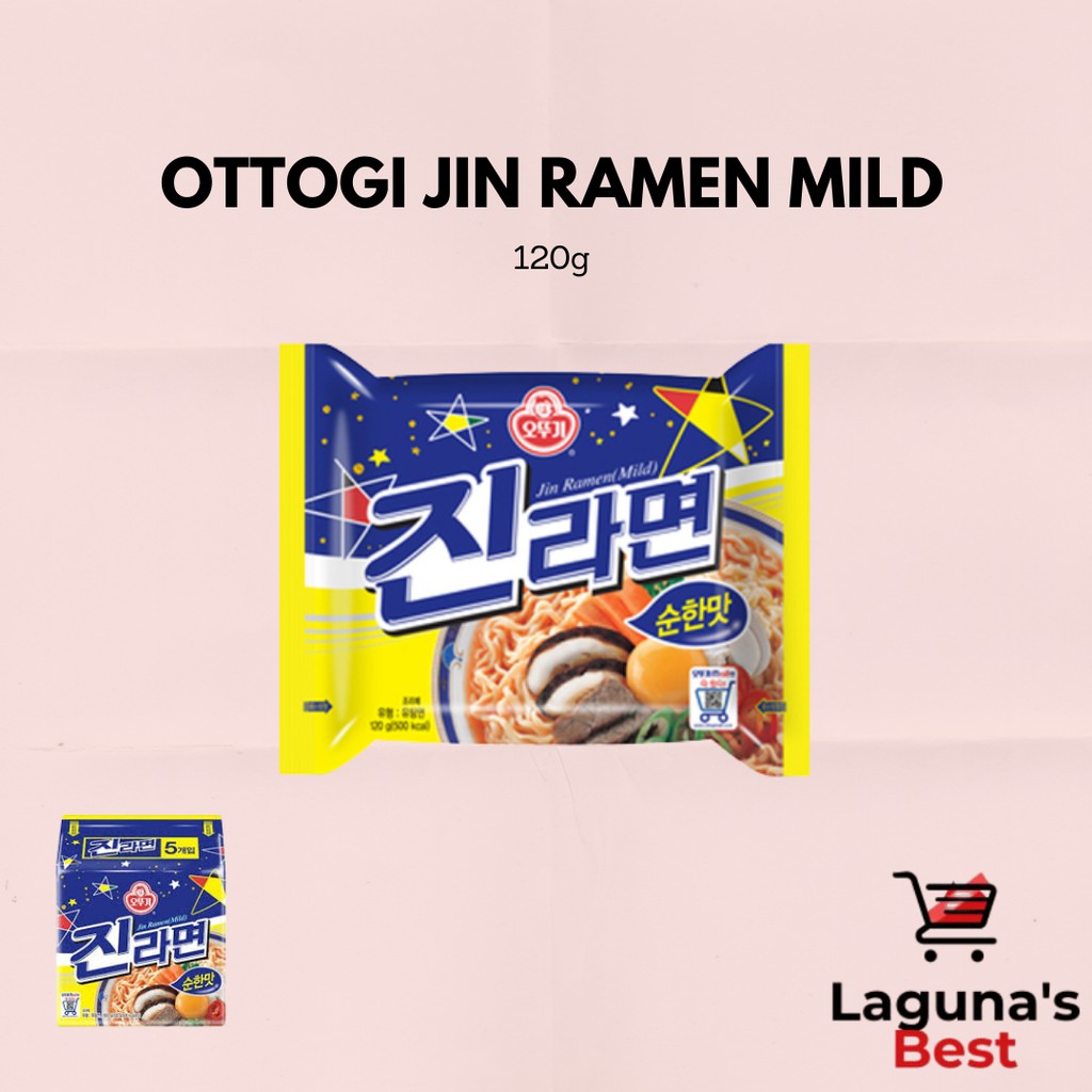 Ottogi Jin Instant Ramen (Mild) 120g