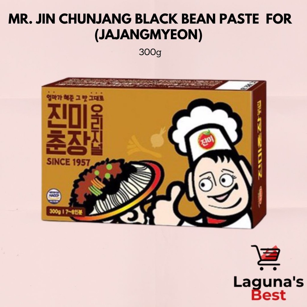 Mr. Jin Chunjang Black Bean Paste  for (Jajjangmyeon) 300g