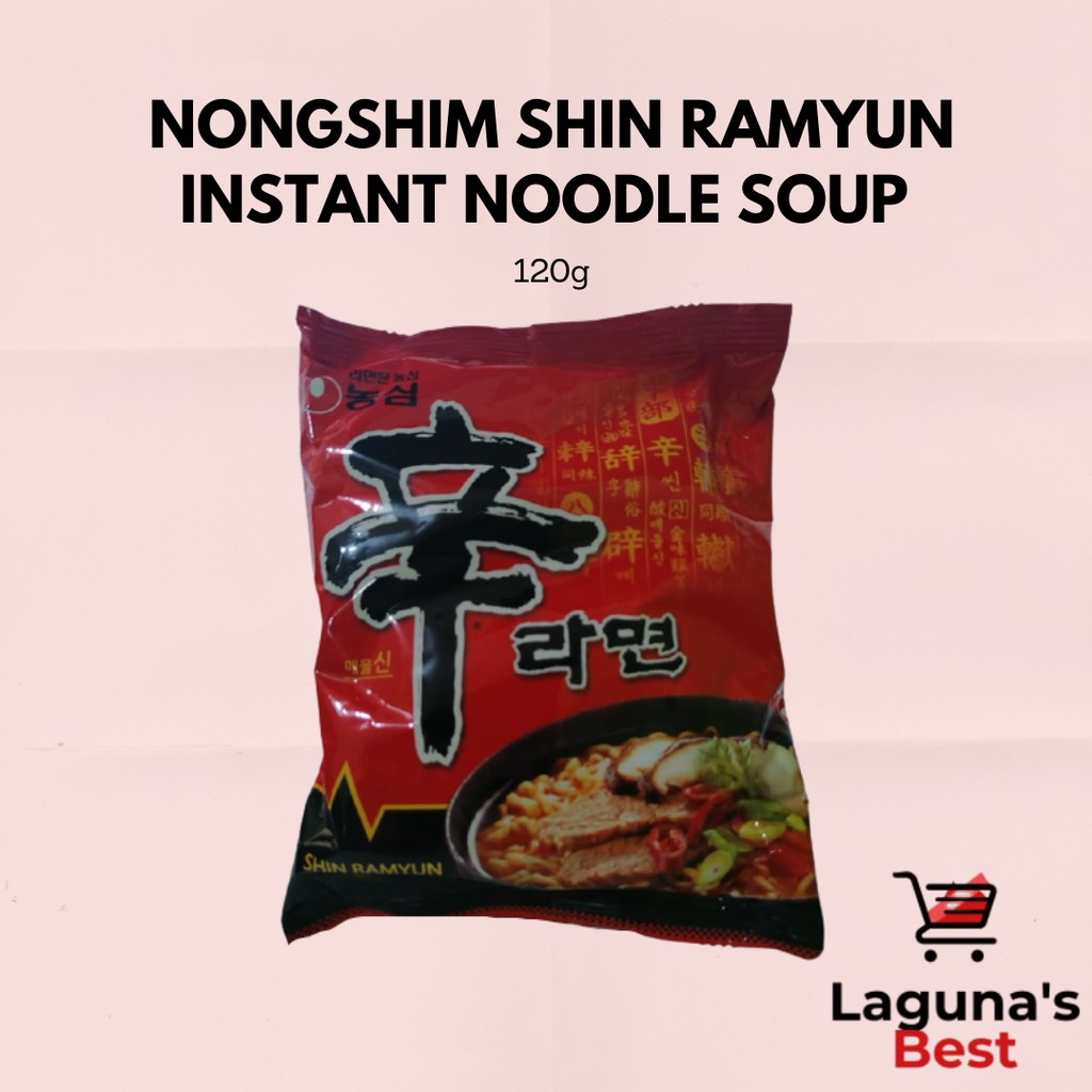 Korean Nongshim Shin Ramyun Instant Noodle Soup 120g