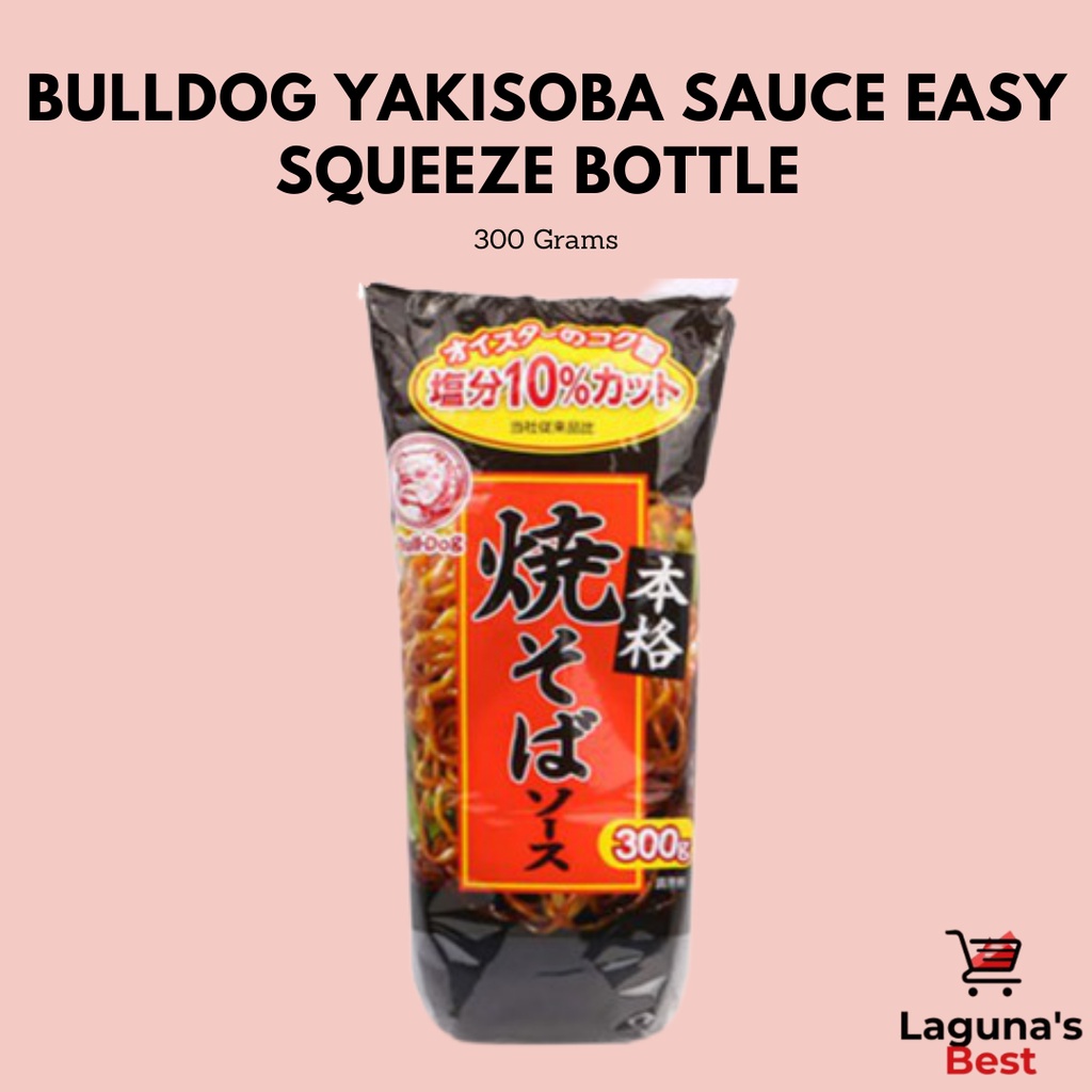 Bulldog Yakisoba Sauce Easy Squeeze Bottle 300 Grams