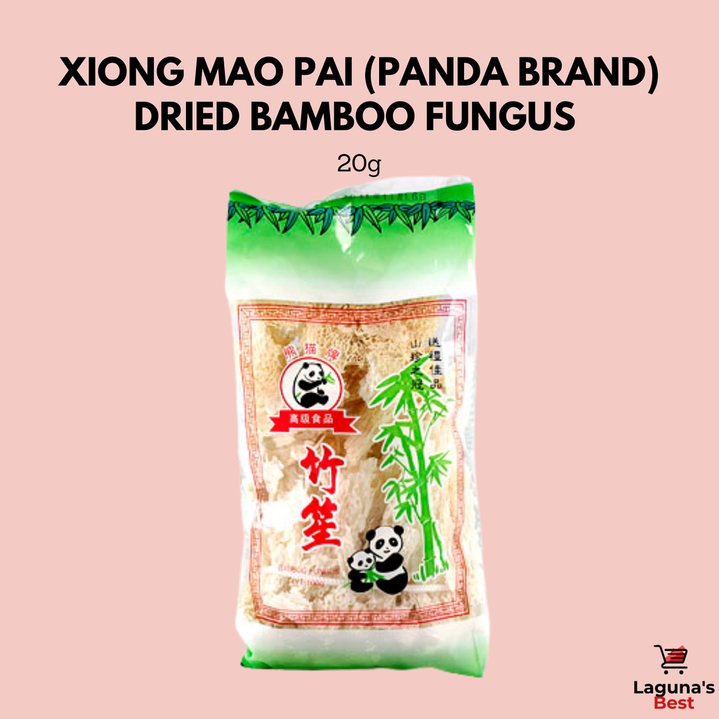 Xiong Mao Pai (Panda Brand) Dried Bamboo Fungus 20g