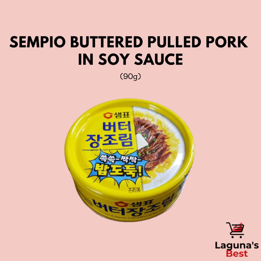 Sempio Canned Buttered Pulled Pork in Soy Sauce 90g