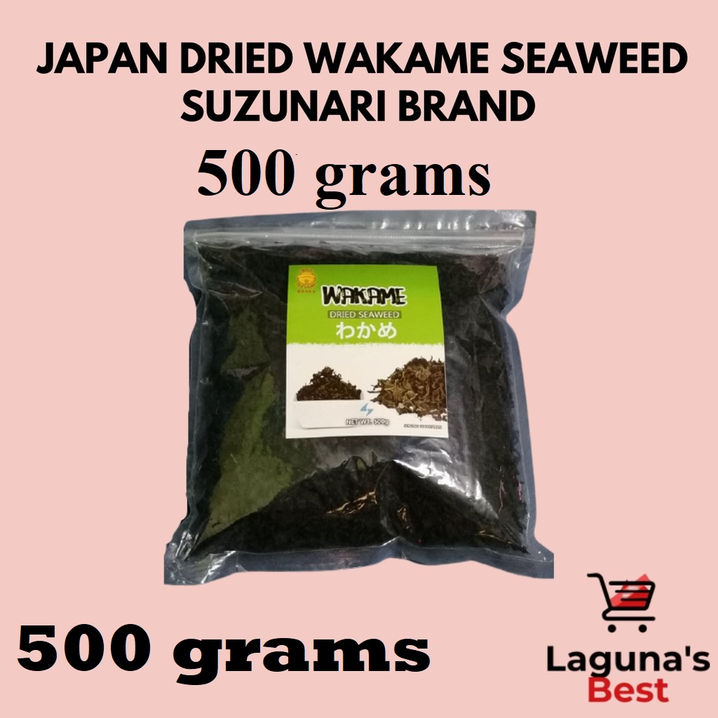 500g Japan Dried Wakame SEAWEED Suzunari Brand