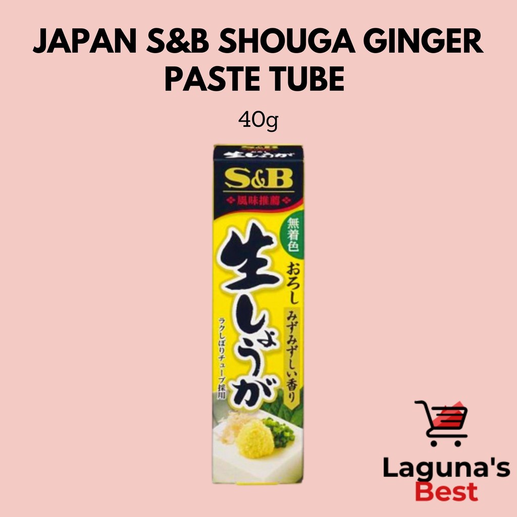 Japan S&B Shouga Ginger Paste Tube 40g