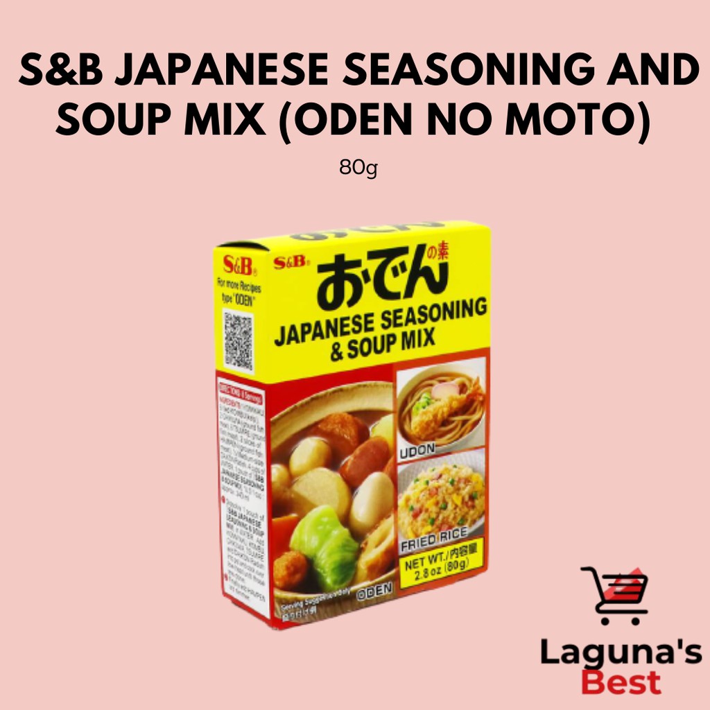 S&B Japanese Seasoning and Soup Mix (Oden No Moto) 80g