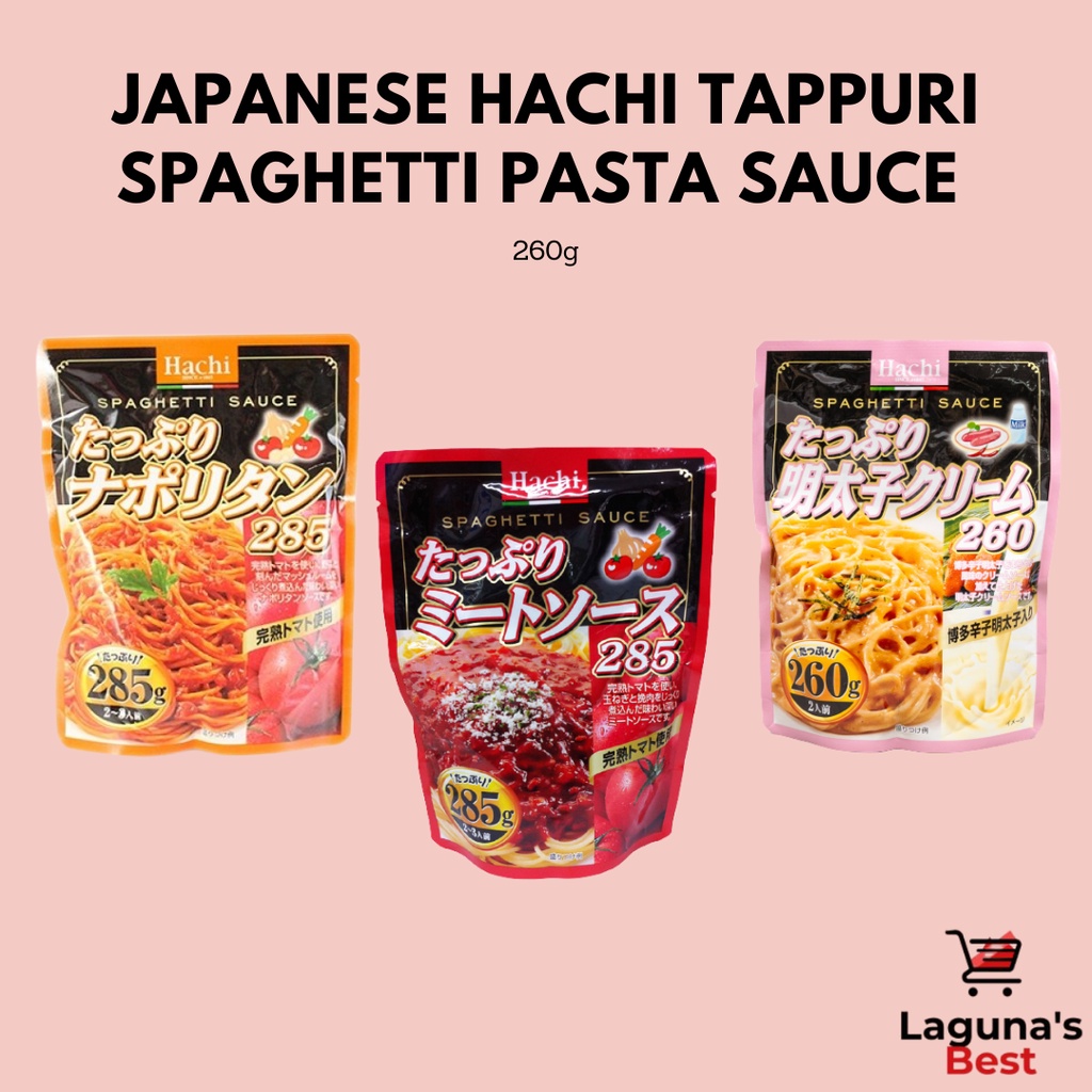 Japanese Hachi Tappuri Spaghetti Pasta Sauce 260g