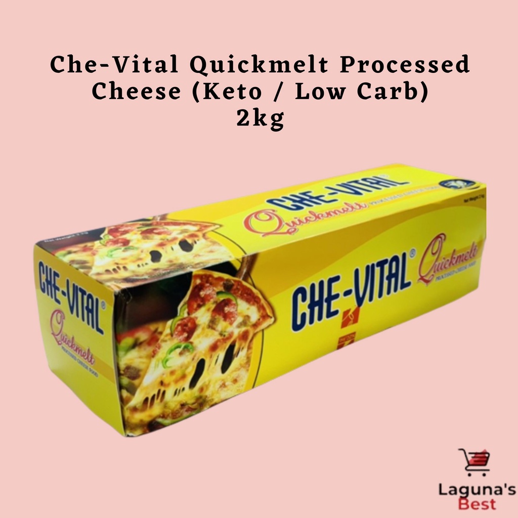 Che-Vital Quickmelt Processed Cheese (Keto / Low Carb) 2kg