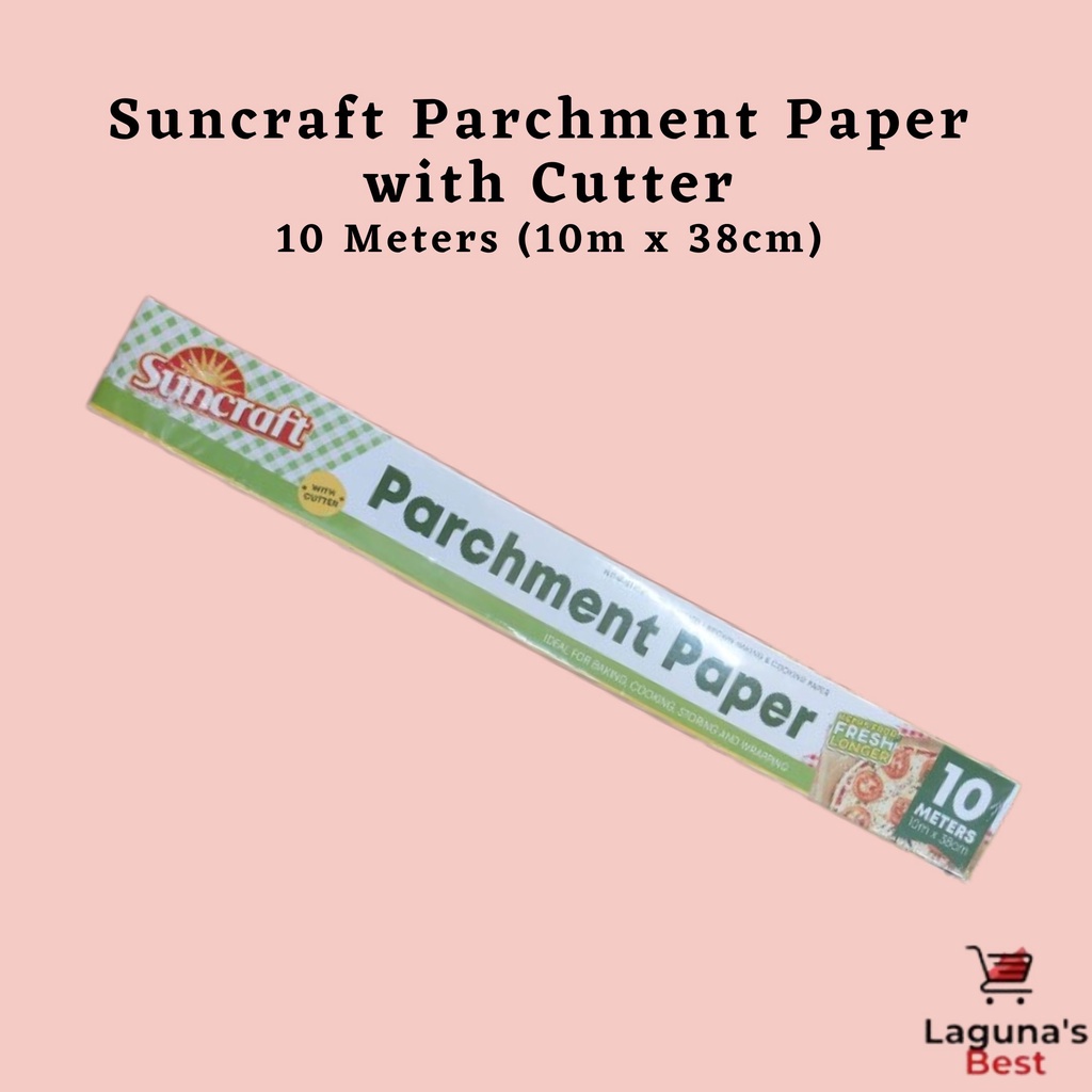 Suncraft Parchment Paper  with Cutter 10 Meters (10m x 38cm)