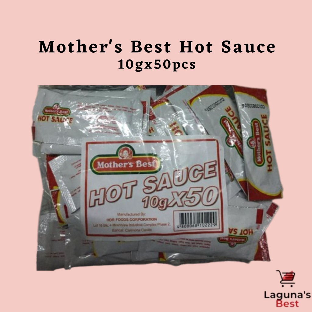 Mothers Best Hot Sauce for Restaurants 10g x 50 pcs