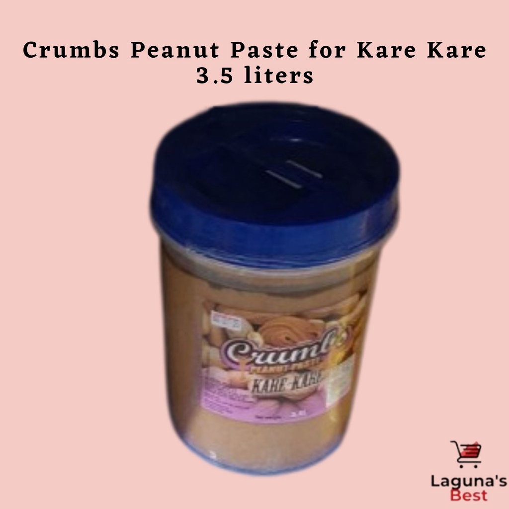 Crumbs Peanut Paste for Kare Kare 3.5 liters