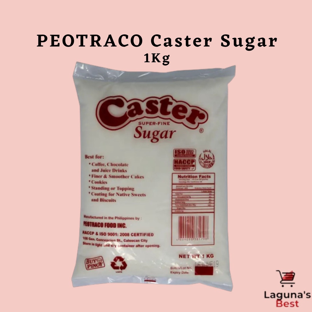 PEOTRACO Caster Sugar 1Kg