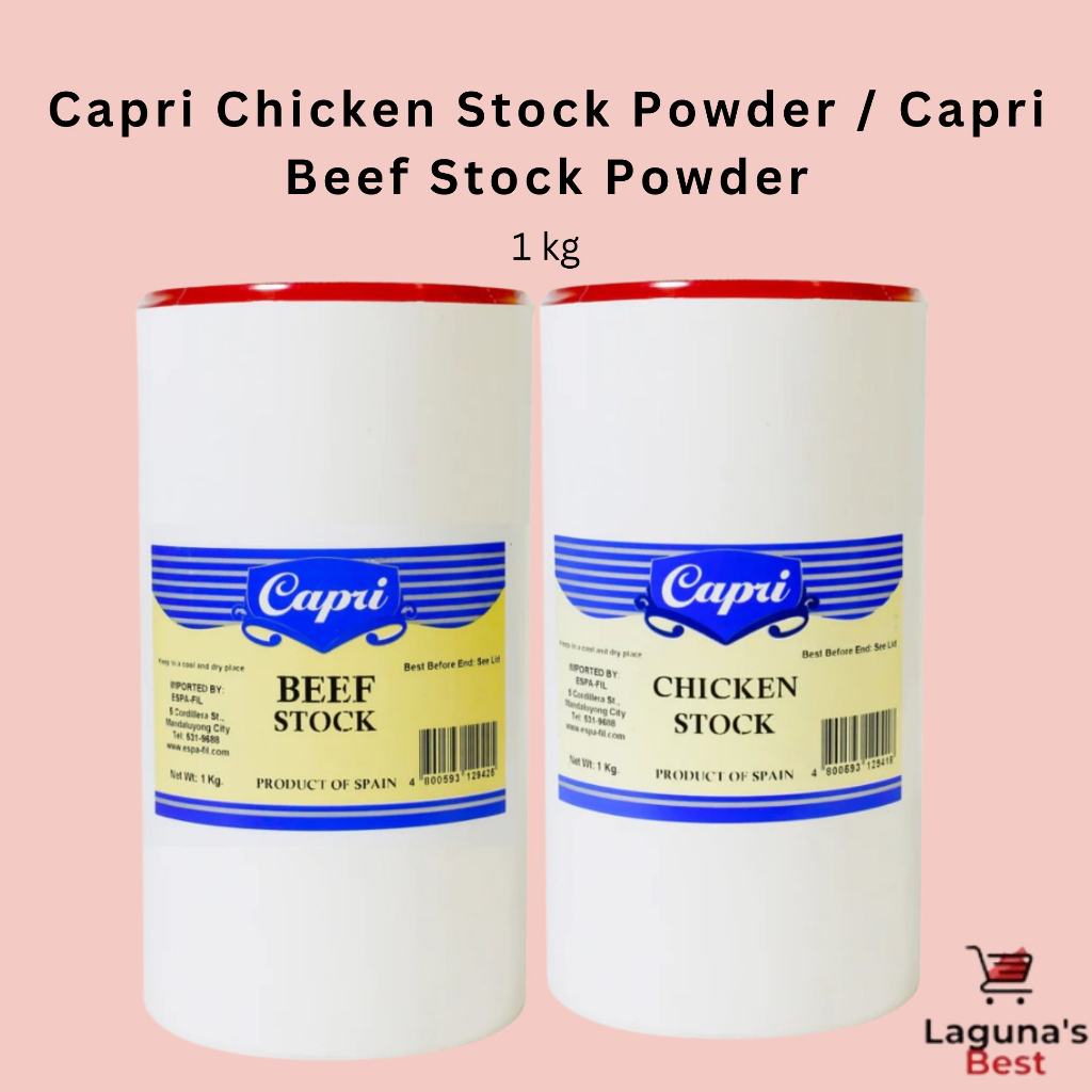 Capri Chicken Stock Powder / Capri Beef Stock Powder 1kg