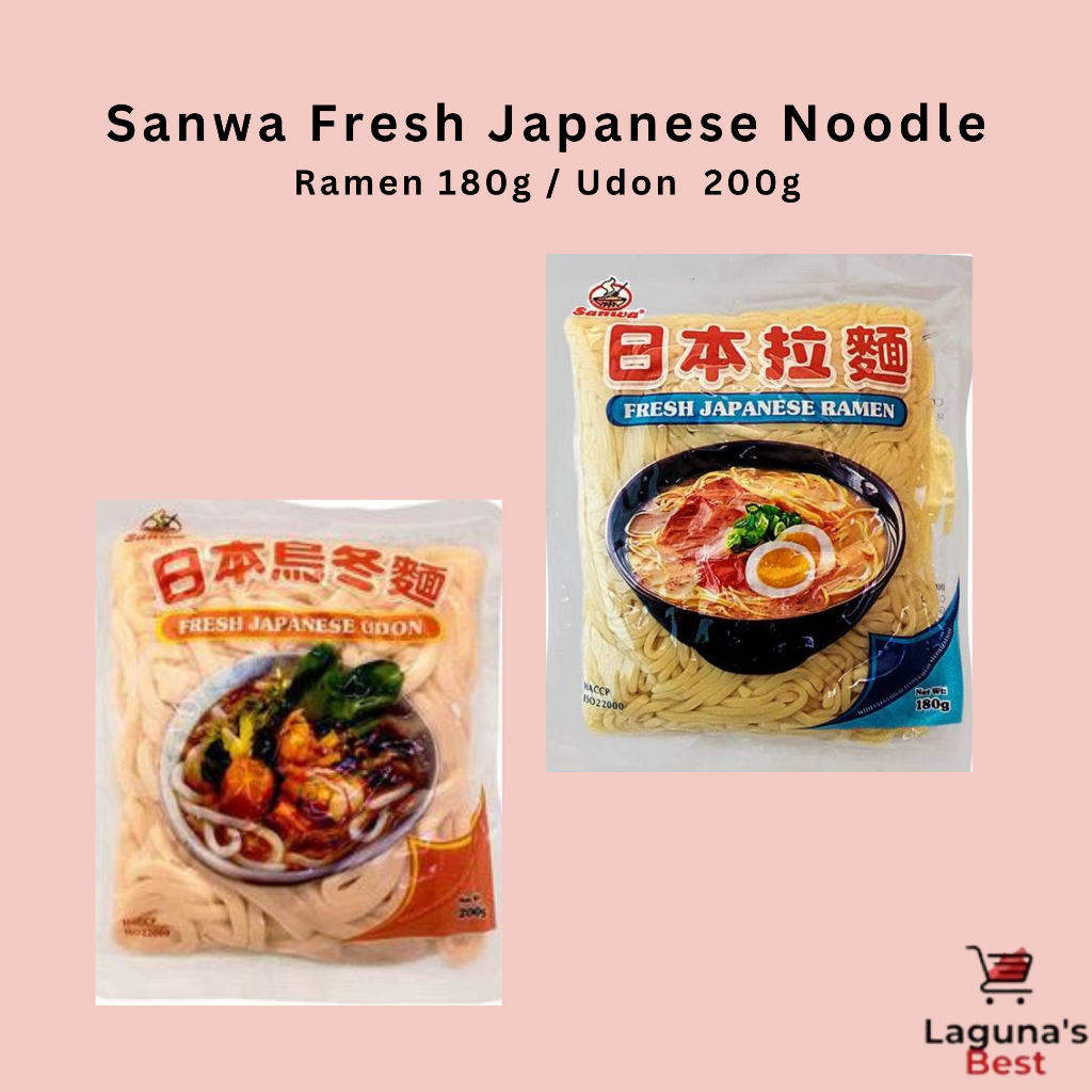 Sanwa Fresh Japanese Ramen 180g / Udon  200g