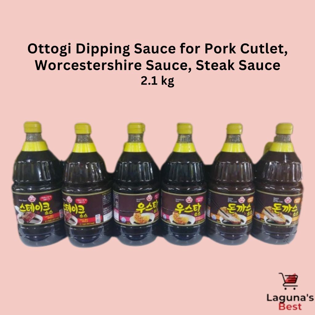 Ottogi Dipping Sauce for Pork Cutlet, Worcestershire Sauce, Steak Sauce 2.1 kg
