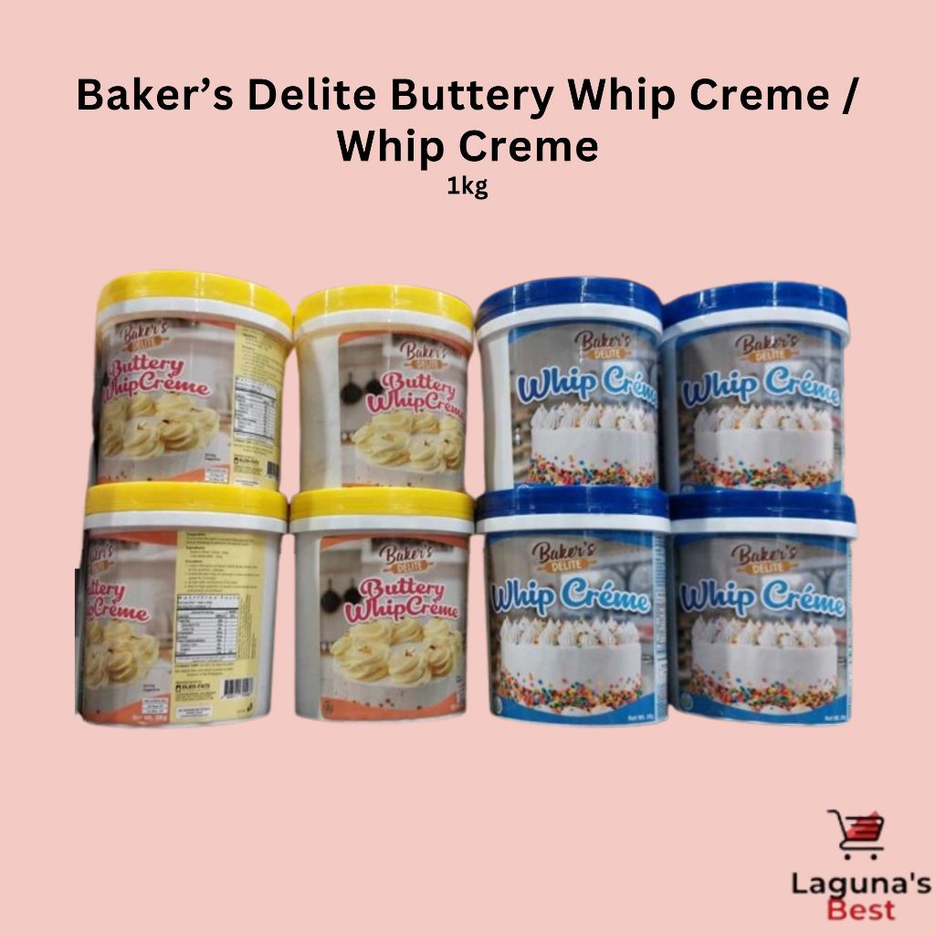 Baker’s Delite Buttery Whip Creme / Whip Creme 1kg