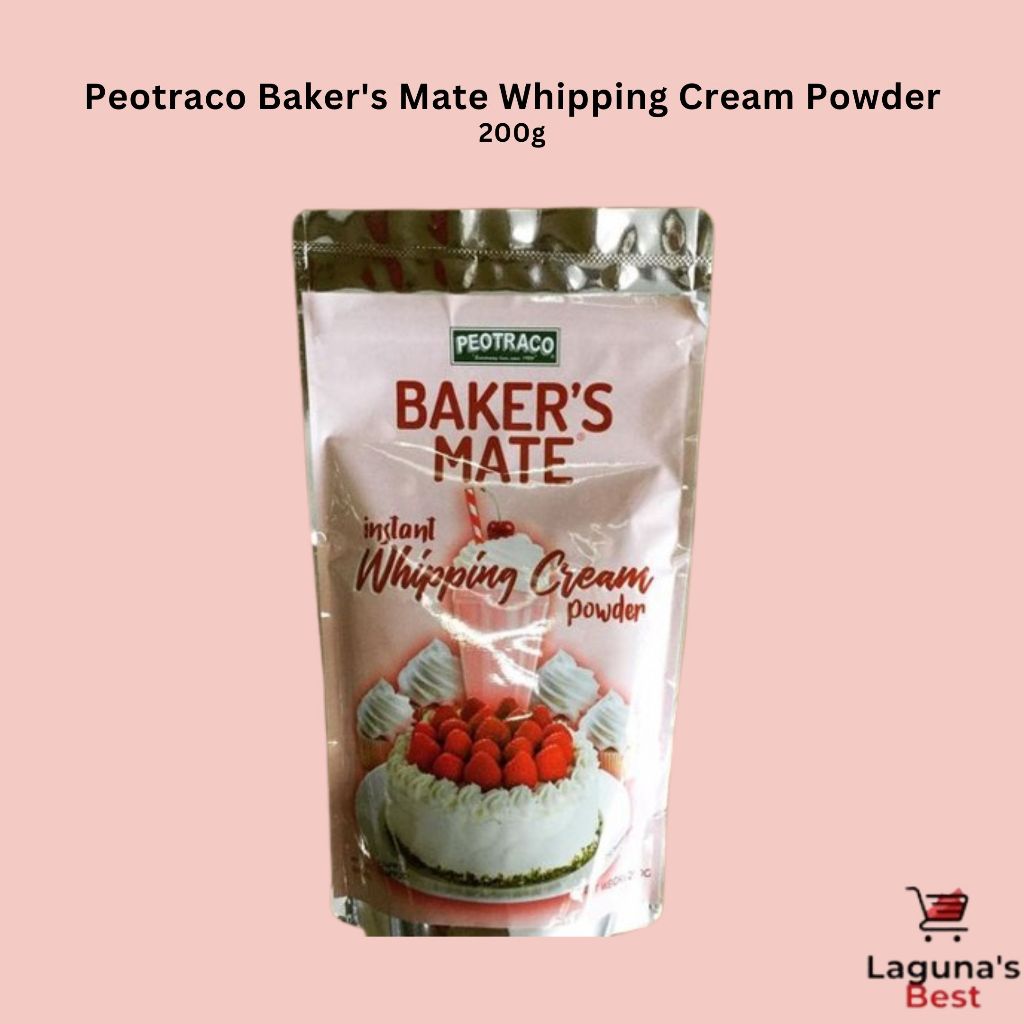 Peotraco Baker's Mate Whipping Cream Powder 200g