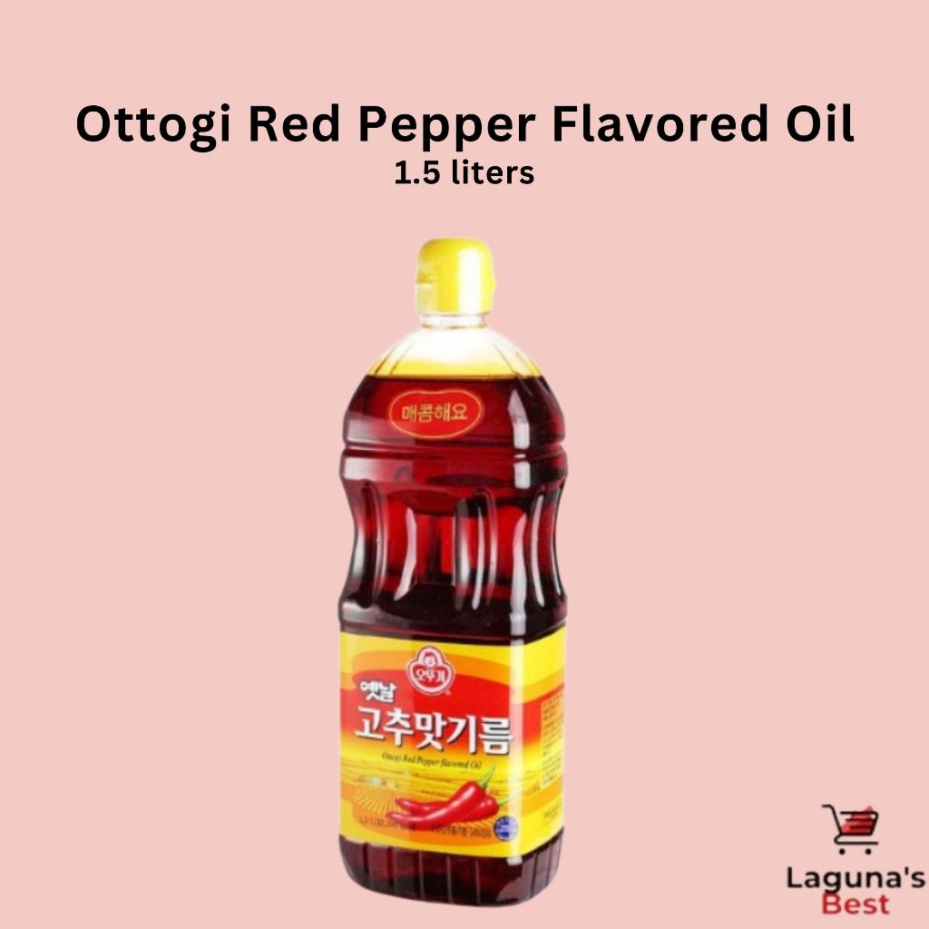 Ottogi Red Pepper Flavored Oil 1.5 liters