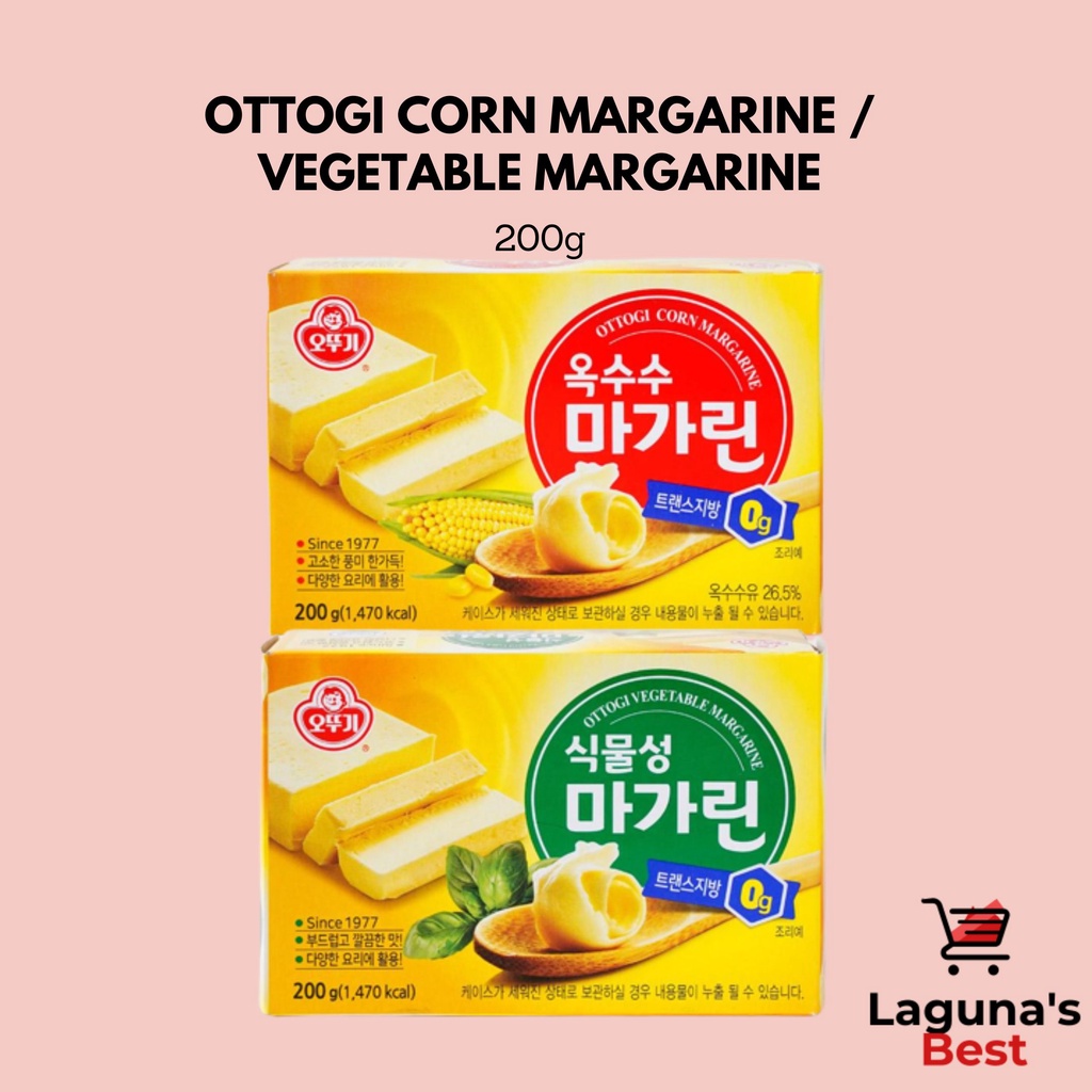Ottogi Corn Margarine / Vegetable Margarine 200g