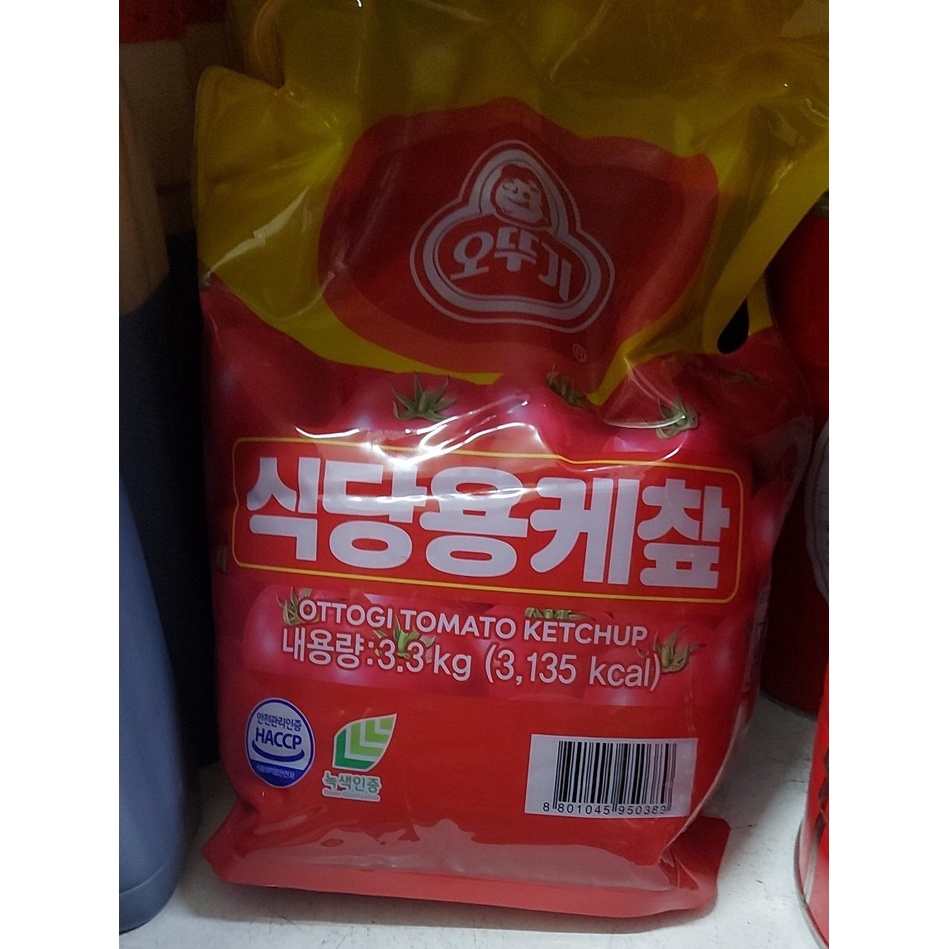 OTTOGI Tomato Ketchup / Catsup in Pouch (3.3Kg)