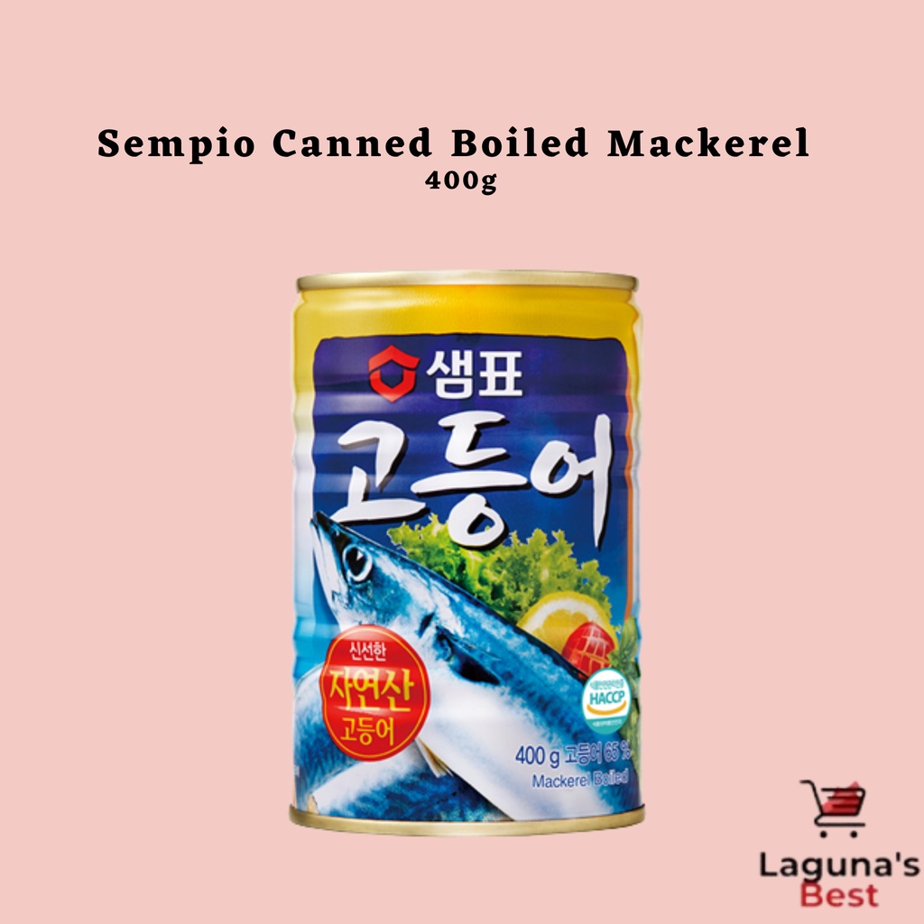 Sempio Canned Boiled Mackerel 400g