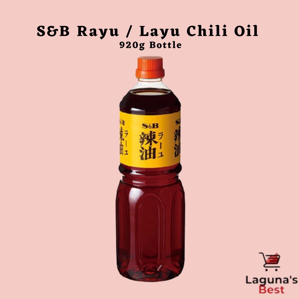 S&B Rayu / Layu Chili Oil  920g Bottle