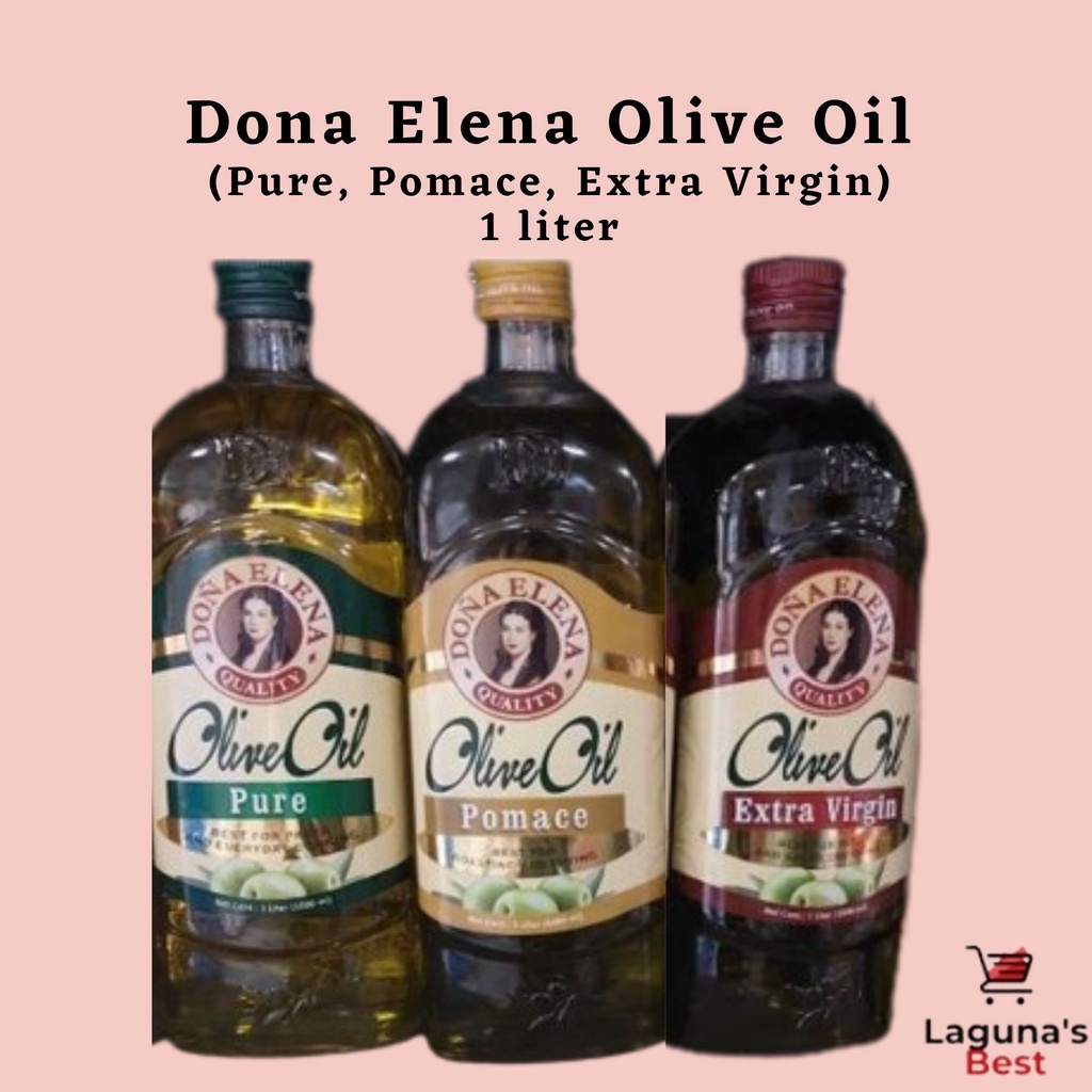 Dona Elena Olive Oil (Pure, Pomace, Extra Virgin) 1 liter